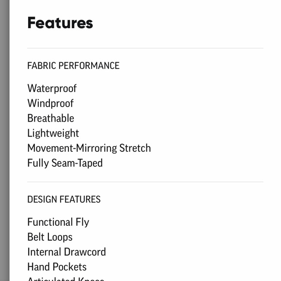 OR Women's Prologue Storm Pants - Picture 2 of 5